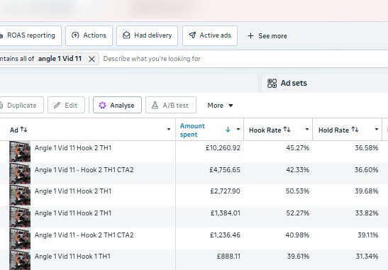Liftyz Ads Manager breakdown